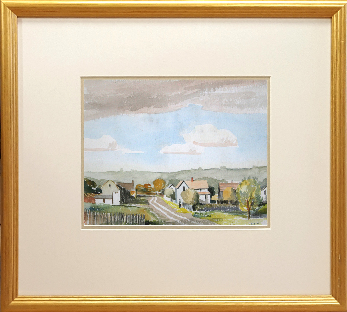 2377 - View of Rais Flats June 19th by Llewellyn Petley-Jones (1908-1986) 