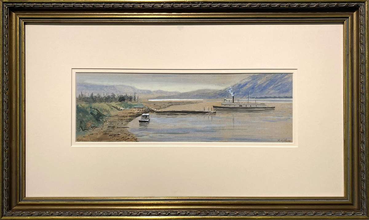 10340 - Columbia River by Marmaduke Matthews (1837-1913) 