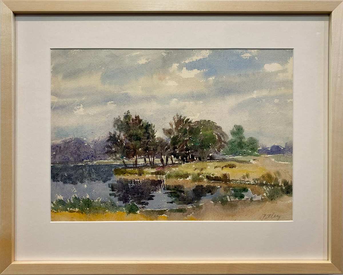 10288 - Farmyard Reflection by Llewellyn Petley-Jones (1908-1986), Image 1.
