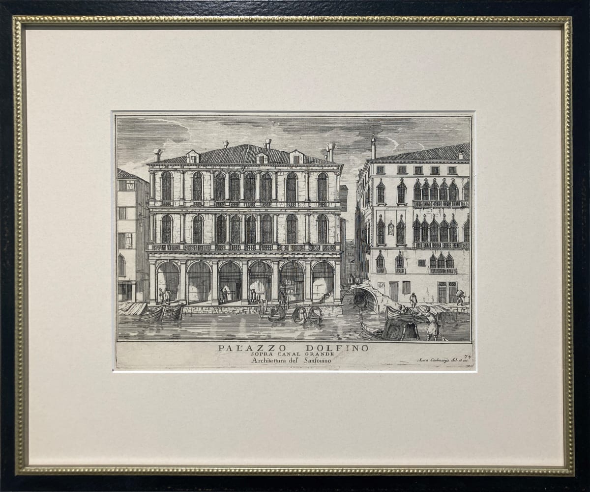 10042 - Palazzo Dolfino Sopra Canal Grande, Architettura del' Sansovino 