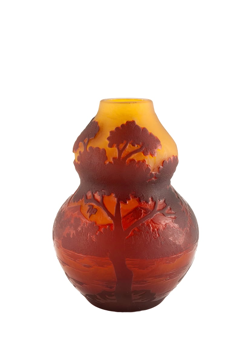 5039 - Galle  Glass Vase 
