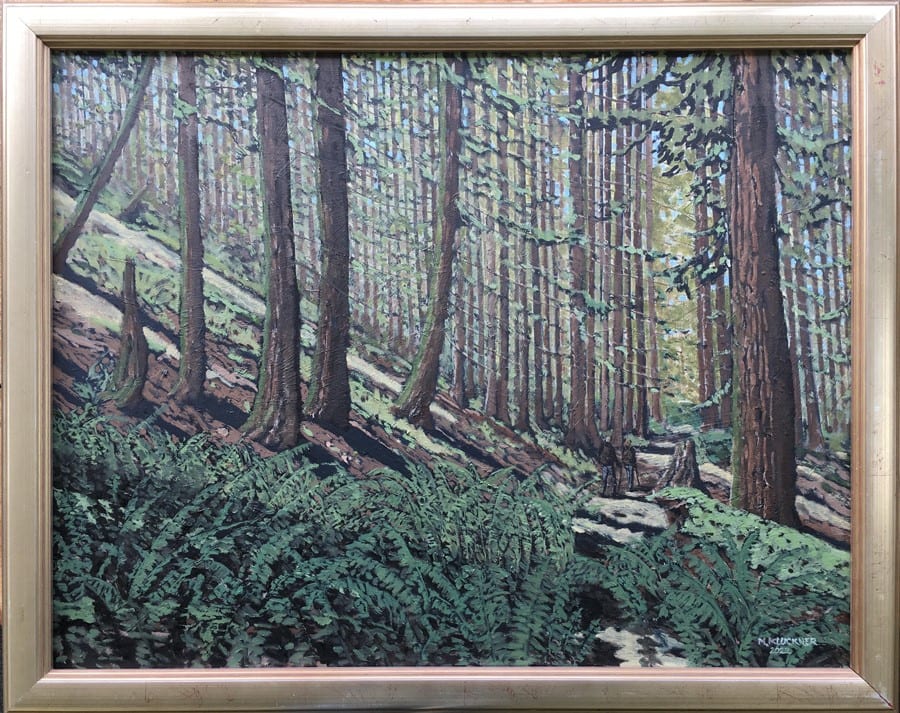 10374 - Westcoast Forest Path by Michael Kluckner 