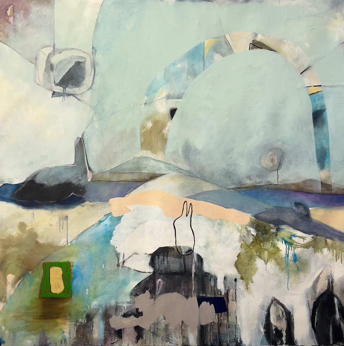 White Rabbit by Kathe Madrigal  Image: White Rabbit