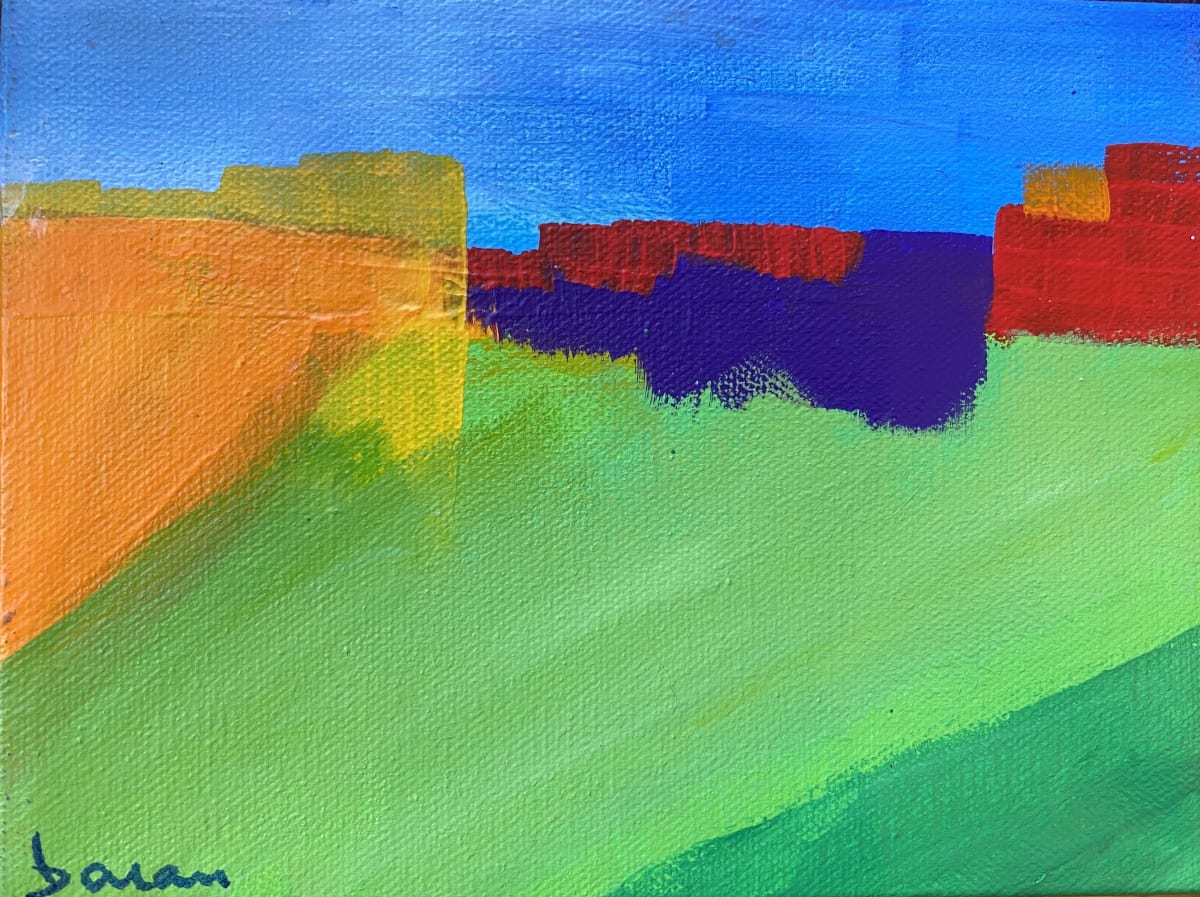 Horizon Line #8 by Cyndy Baran  Image: Abstracting the Landscape