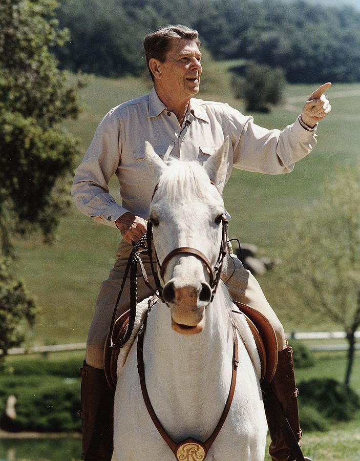 President on Horseback 