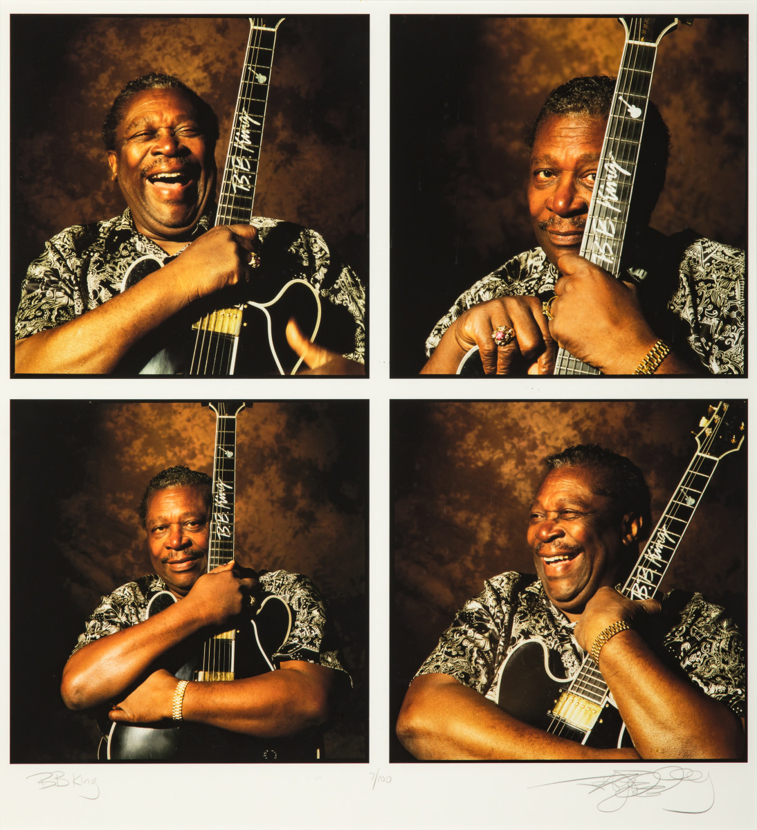 B.B. King with Lucille by Jay Blakesberg 