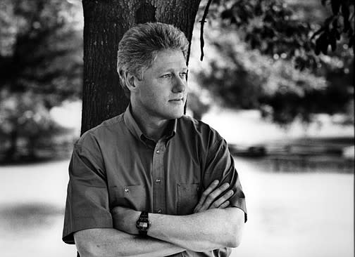 William Jefferson Clinton by Harry Benson 
