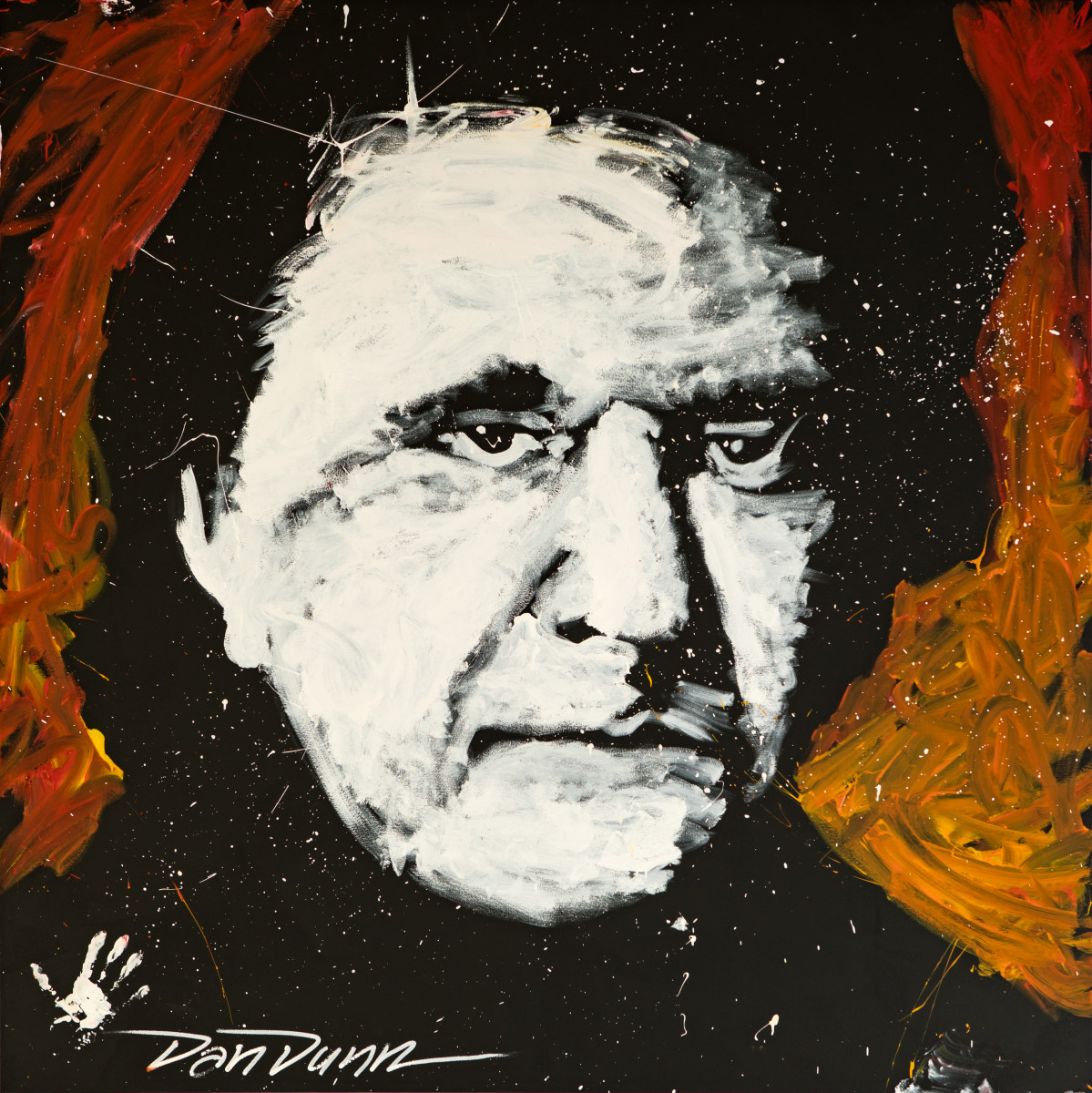 Johnny Cash by Dan Dunn 