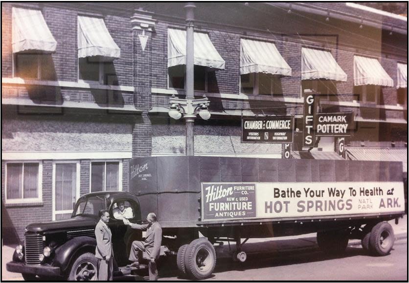 Hot Springs Chamber of Commerce Building 1950 