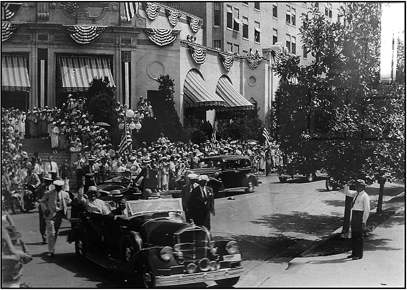 FDR Visits Hot Springs 1936, Image 1.
