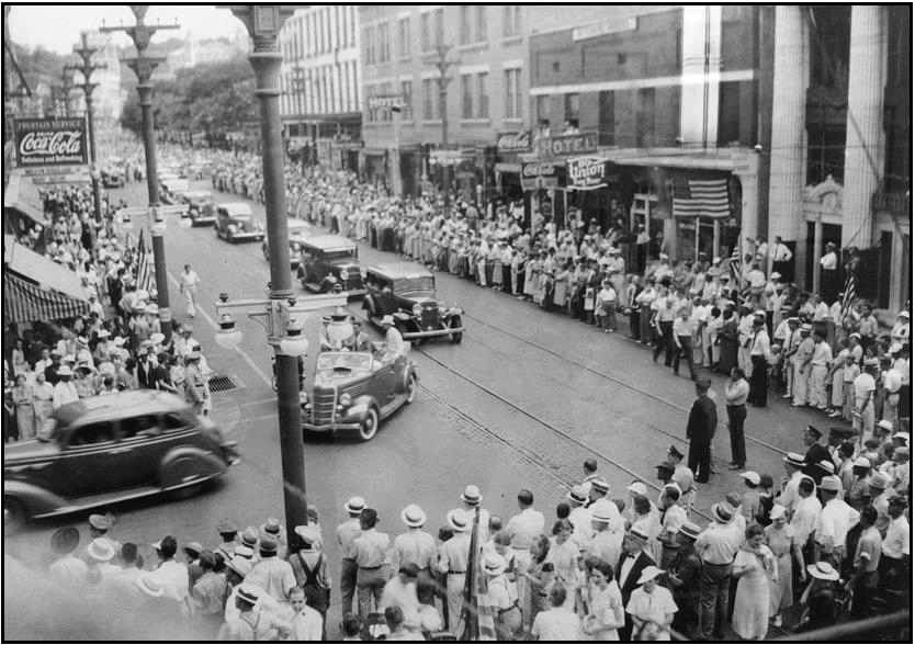 FDR Visit II 1936, Image 1.