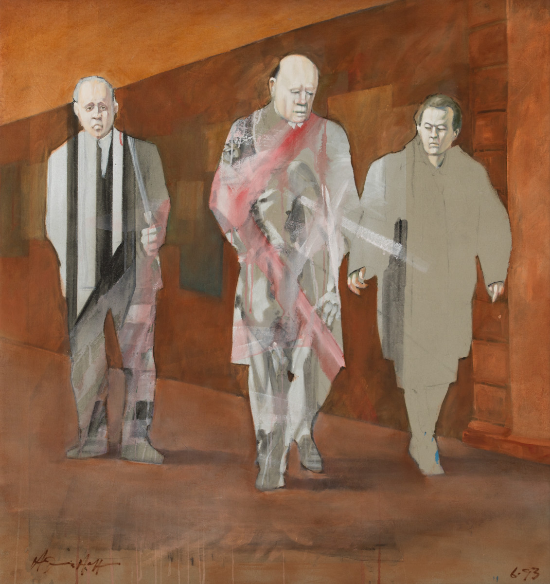 Trio in Seville by Hollis James Hoff 