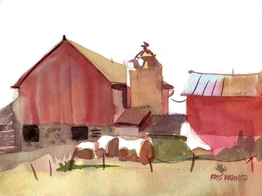 Farm on County R by Kris Parins, Image 1.