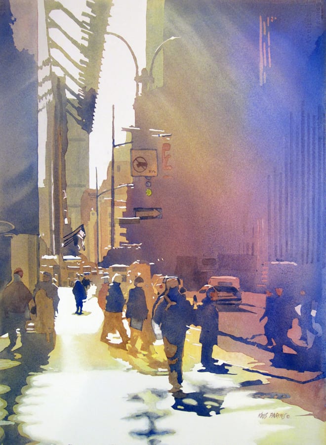 Light Traffic by Kris Parins  Image: New York Series