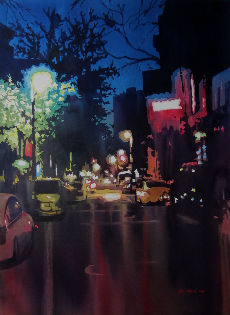Night Moves by Kris Parins  Image: Final Painting, Night Moves