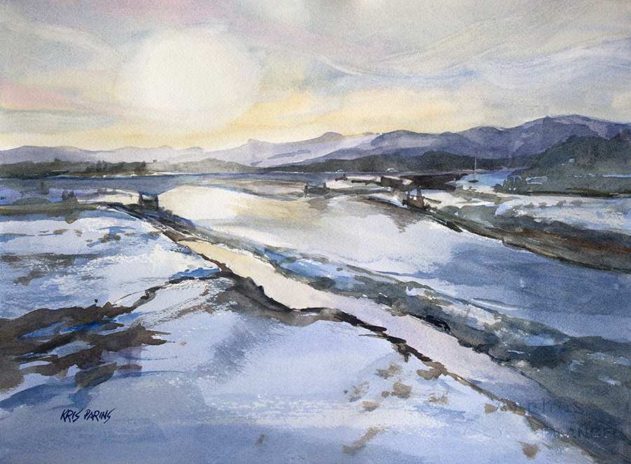 Cold Commute by Kris Parins, Image 1.