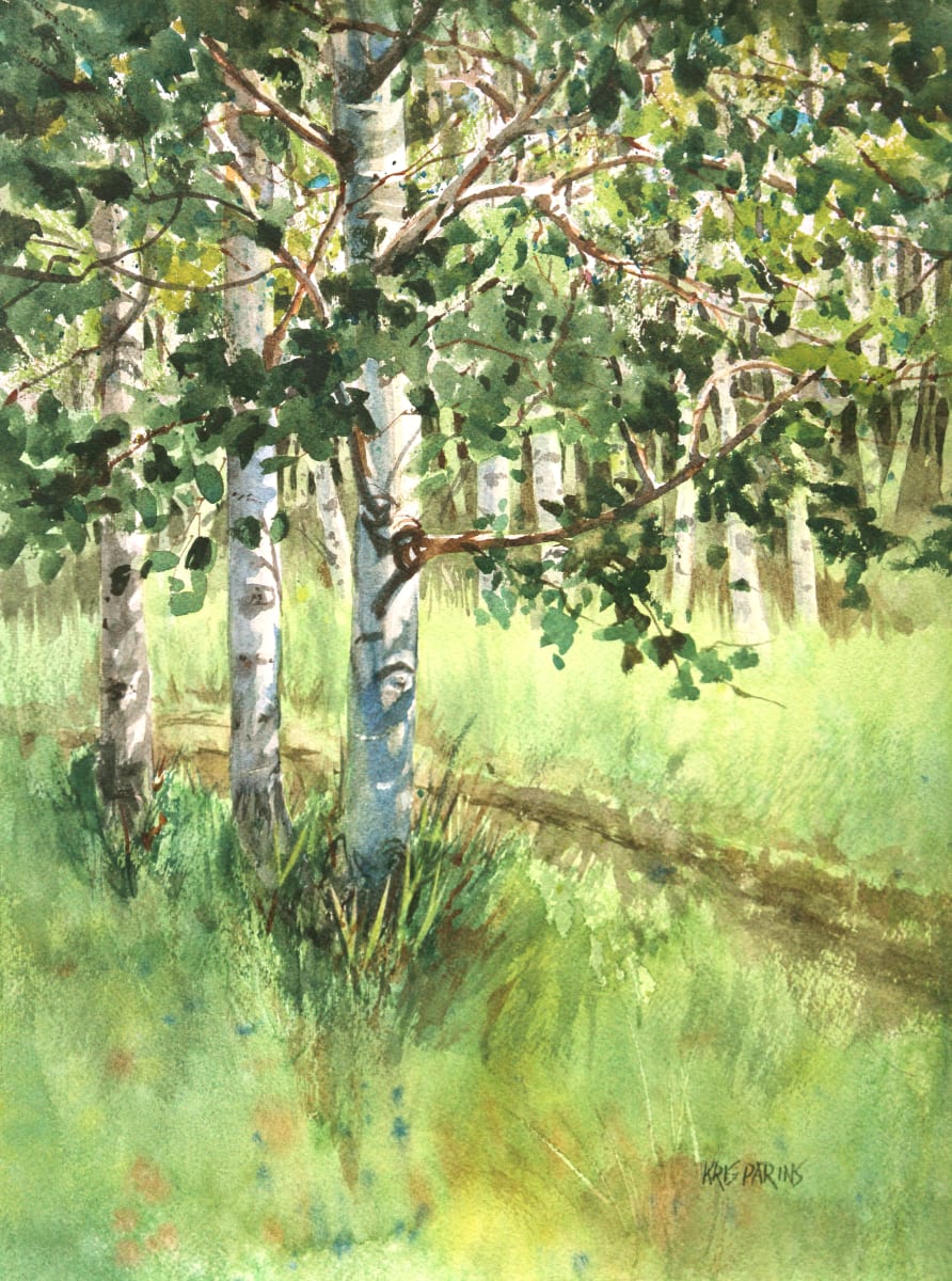 Aspen Oasis by Kris Parins 