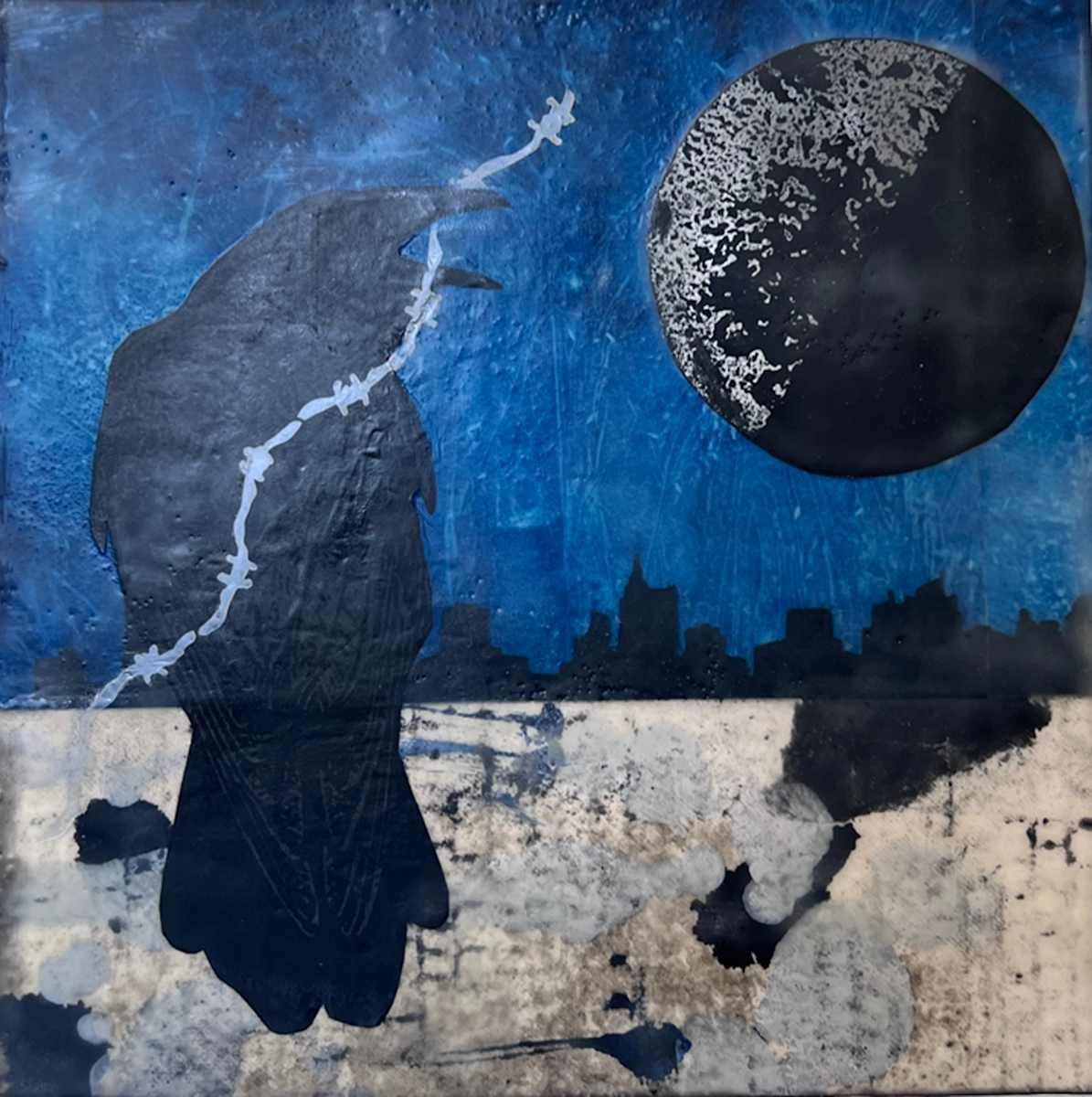 City Raven by Karen Ruth Karlsson, Image 1.