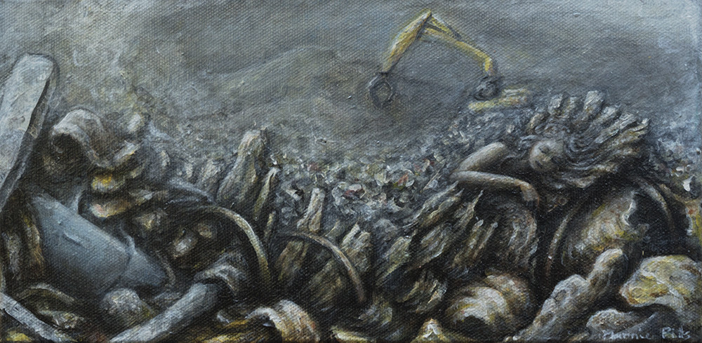 Sleeping Through the Quake by Marnie Pitts 