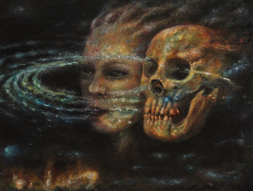 Beneath us Bone and Stardust by Marnie Pitts 