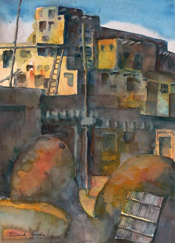 taos pueblo 1 by david knox 