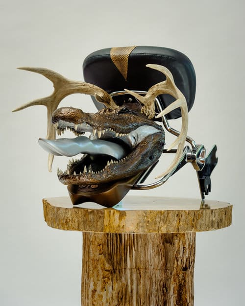Motorbike Gator by Rigsby Frederick, Image 1.
