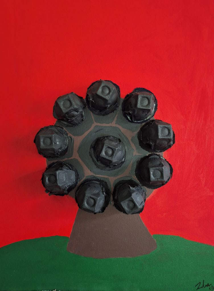 Bantu Baby by Zulma E Brooks  Image: We create our culture from the bits and pieces of the past to create a narrative and traditions for the future generations. 
