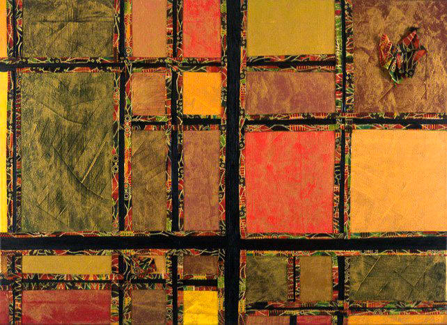 Afrocentric Mondrian by Zulma E Brooks 