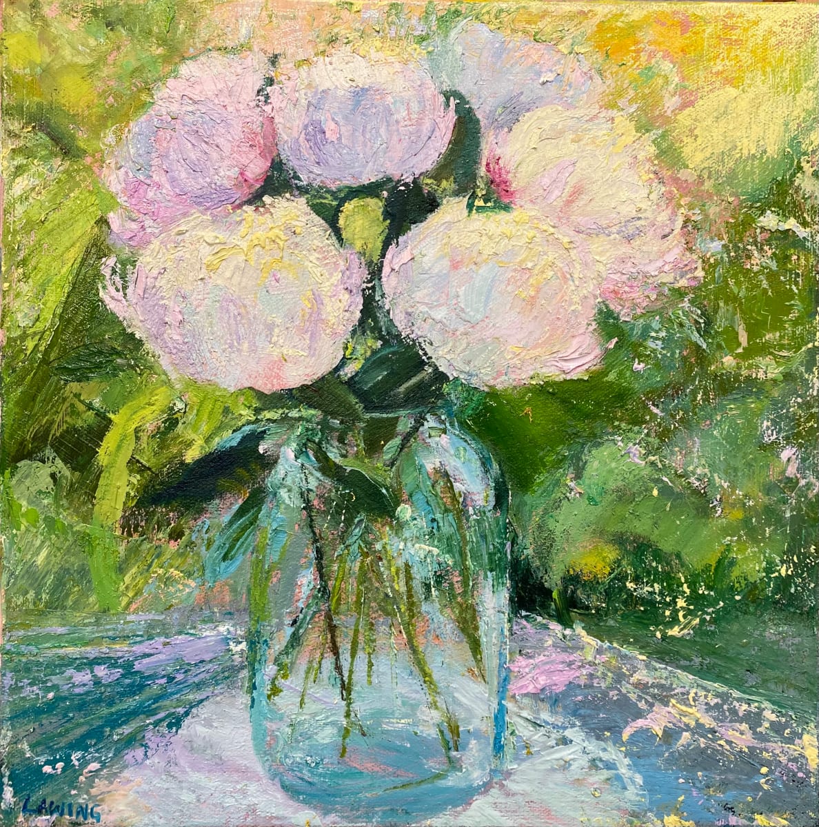 Carolina’s Peonies by Julia Chandler Lawing  Image: Bouquet of peonies