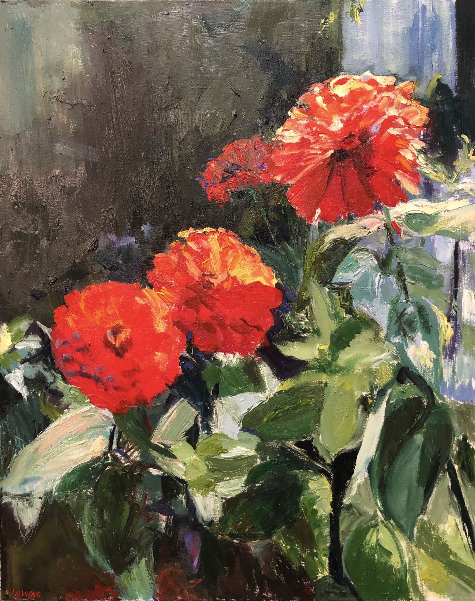 Zinnia Sonata by Julia Chandler Lawing 