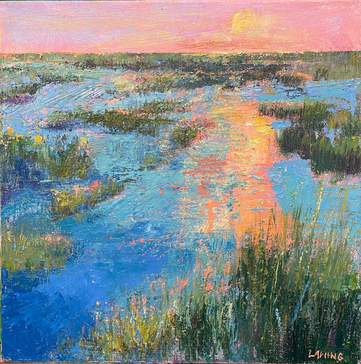 Summer Sun Over The Lowcountry by Julia Chandler Lawing 