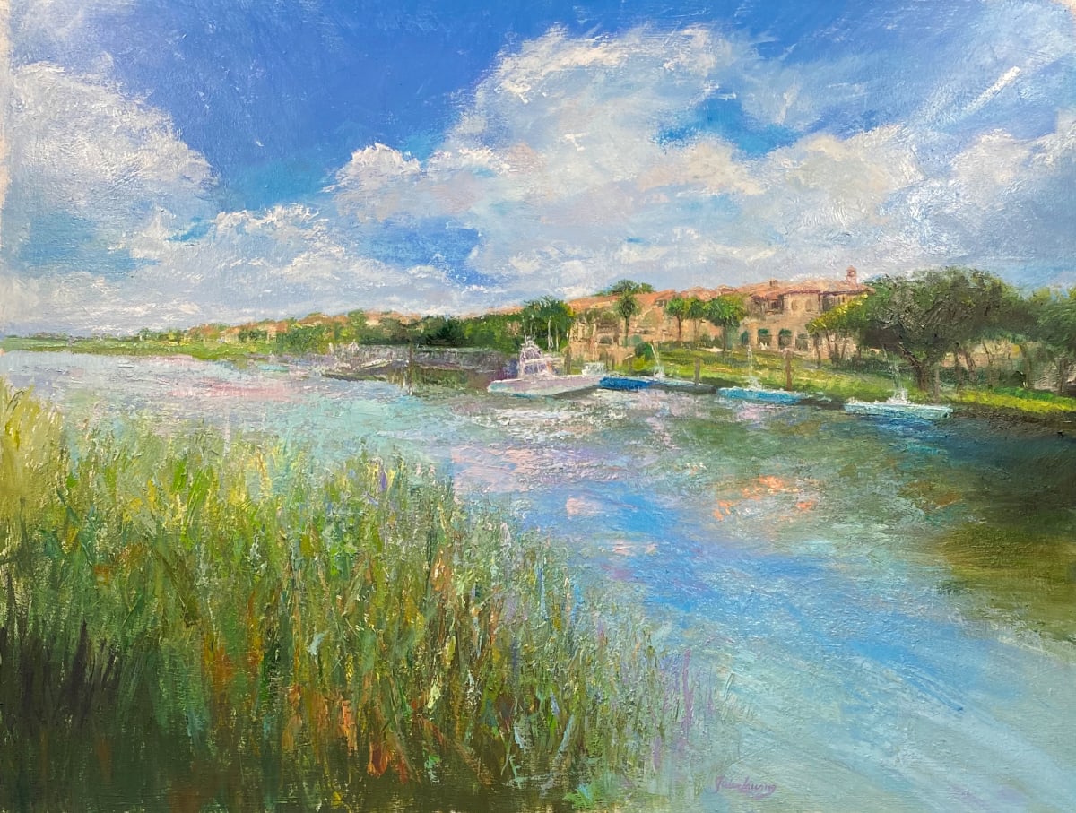 The Cloister at Sea Island, Riverside by Julia Chandler Lawing