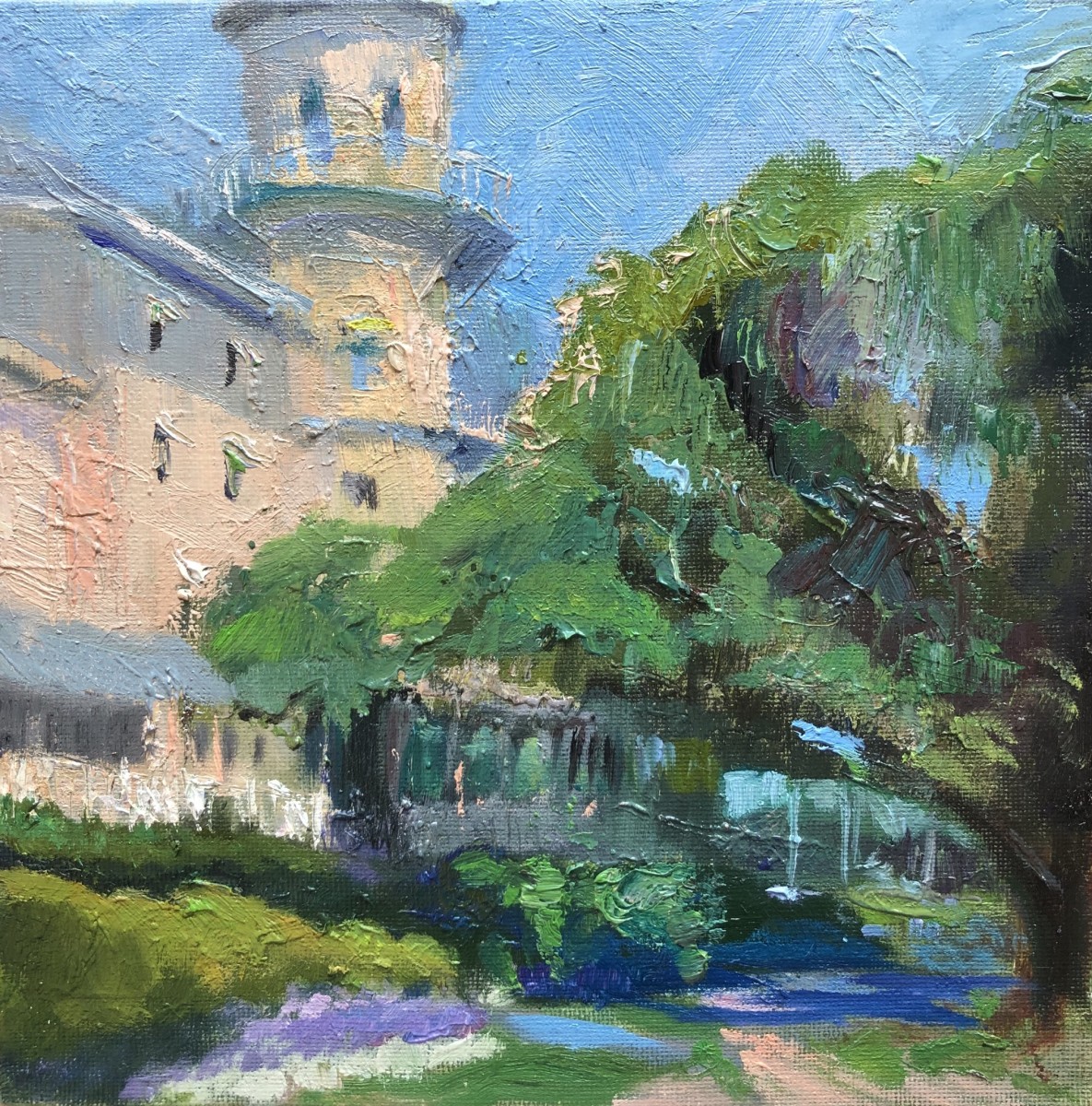 Jekyll Island Club III by Julia Chandler Lawing 