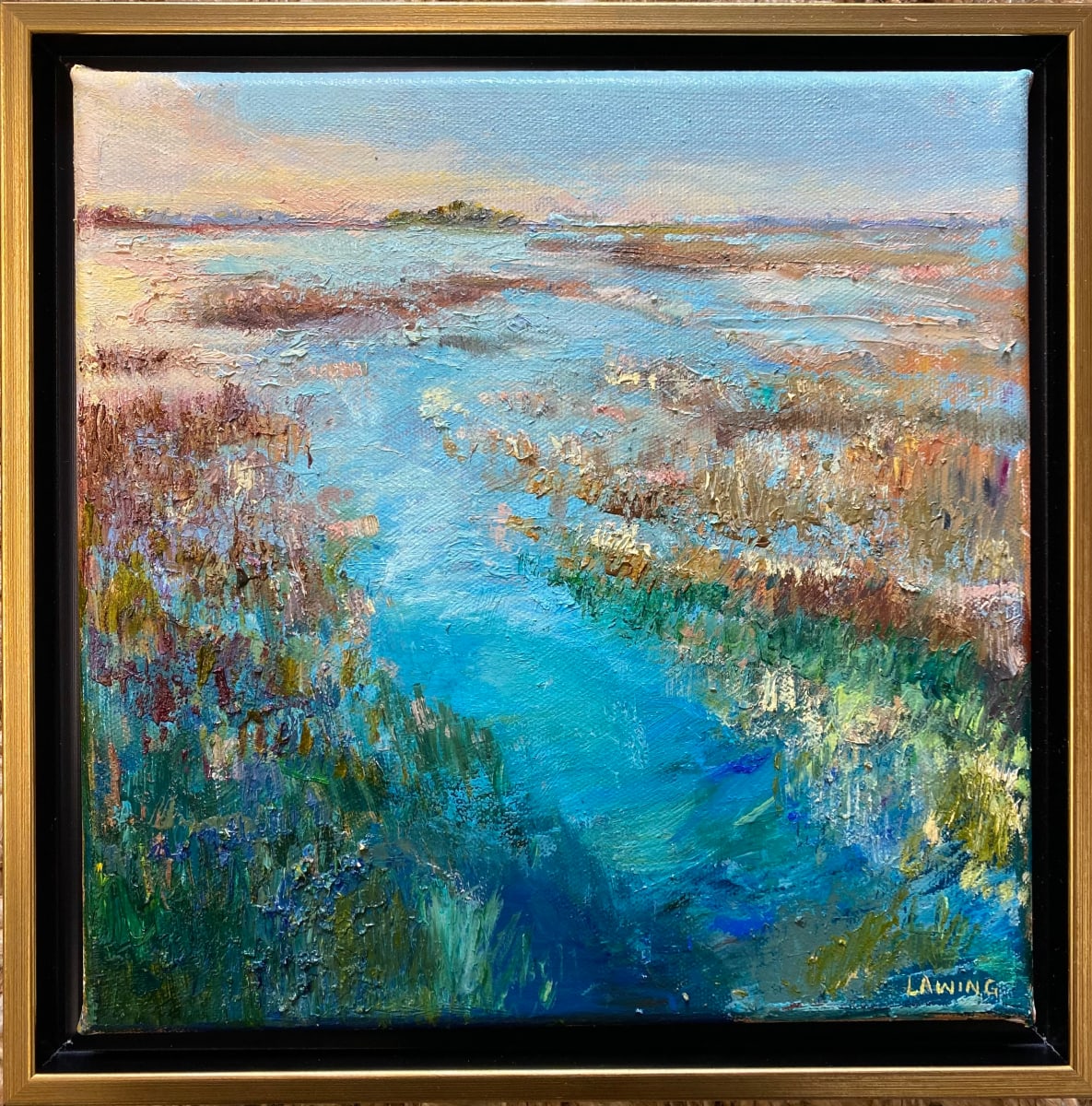 Winter Morning Marsh by Julia Chandler Lawing 