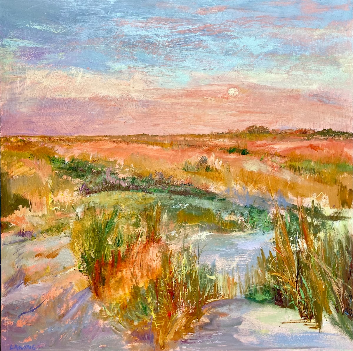 Dawn On The Dunes by Julia Chandler Lawing 