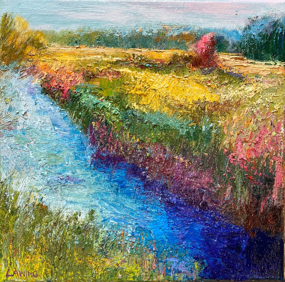 Brilliant Marsh  Image: Colorful marsh