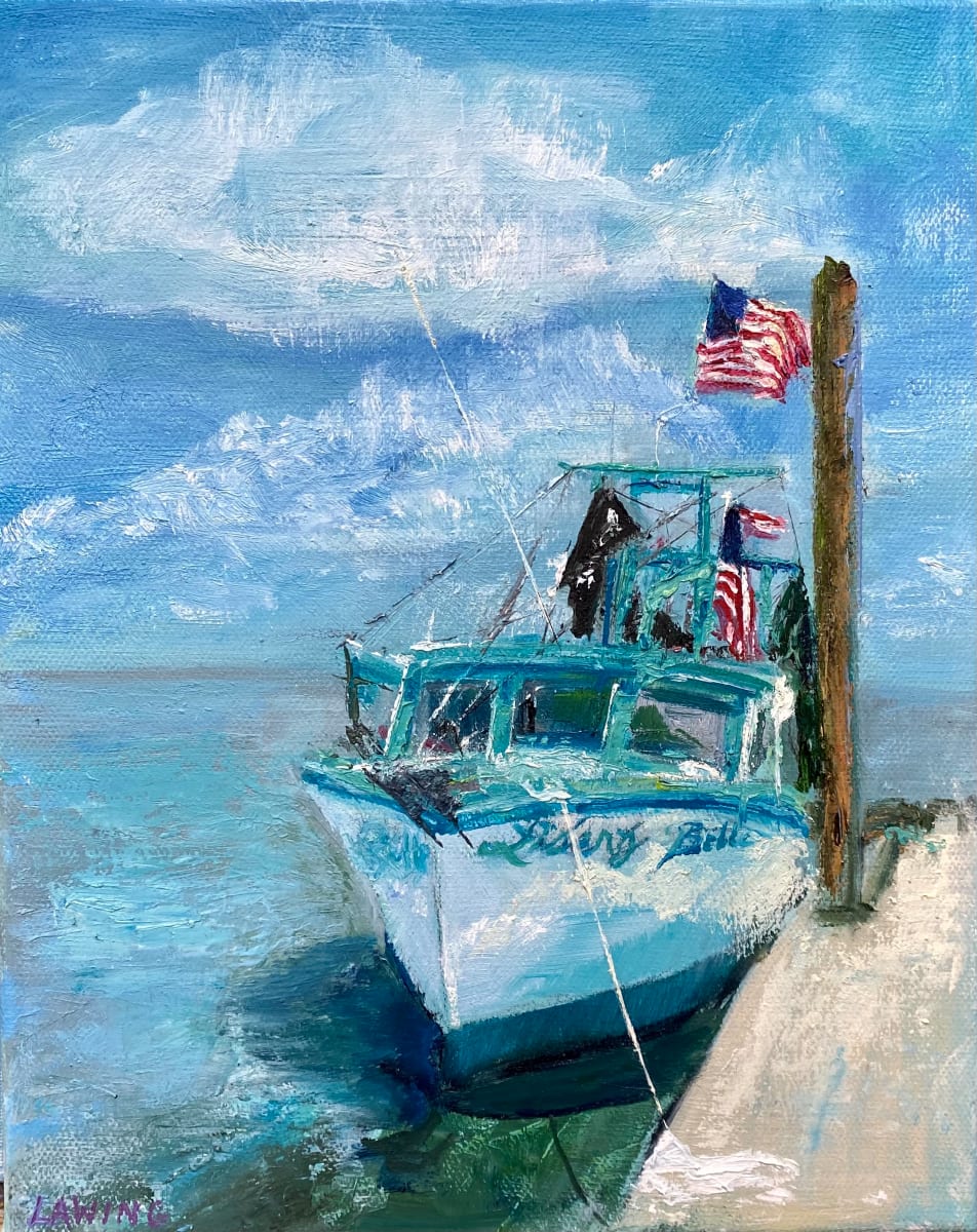 Liberty Belle by Julia Chandler Lawing  Image: The Liberty Belle, dockside