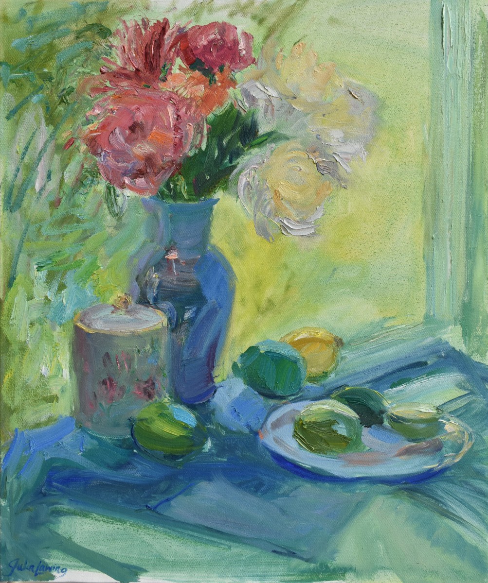 Citrus Still Life by Julia Chandler Lawing 