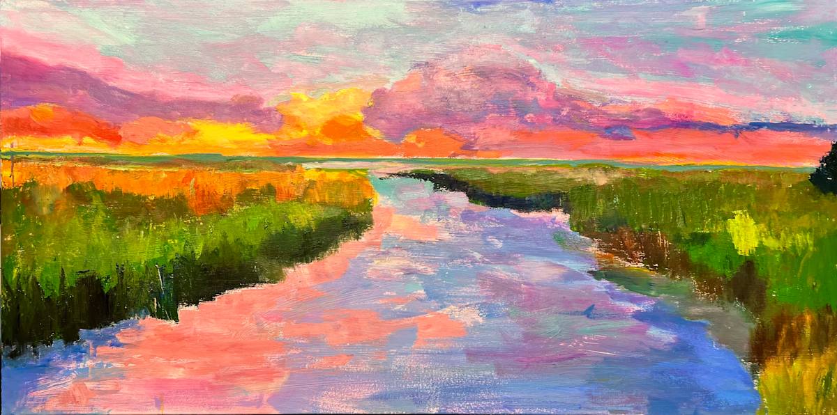 Breakthrough II —in progress by Julia Chandler Lawing 