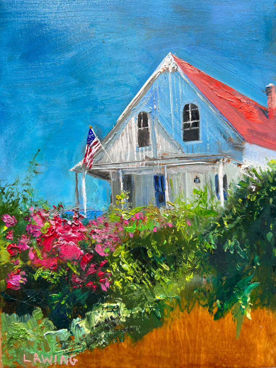American Beauty by Julia Chandler Lawing  Image: Spring House cottage, Block Island, RI