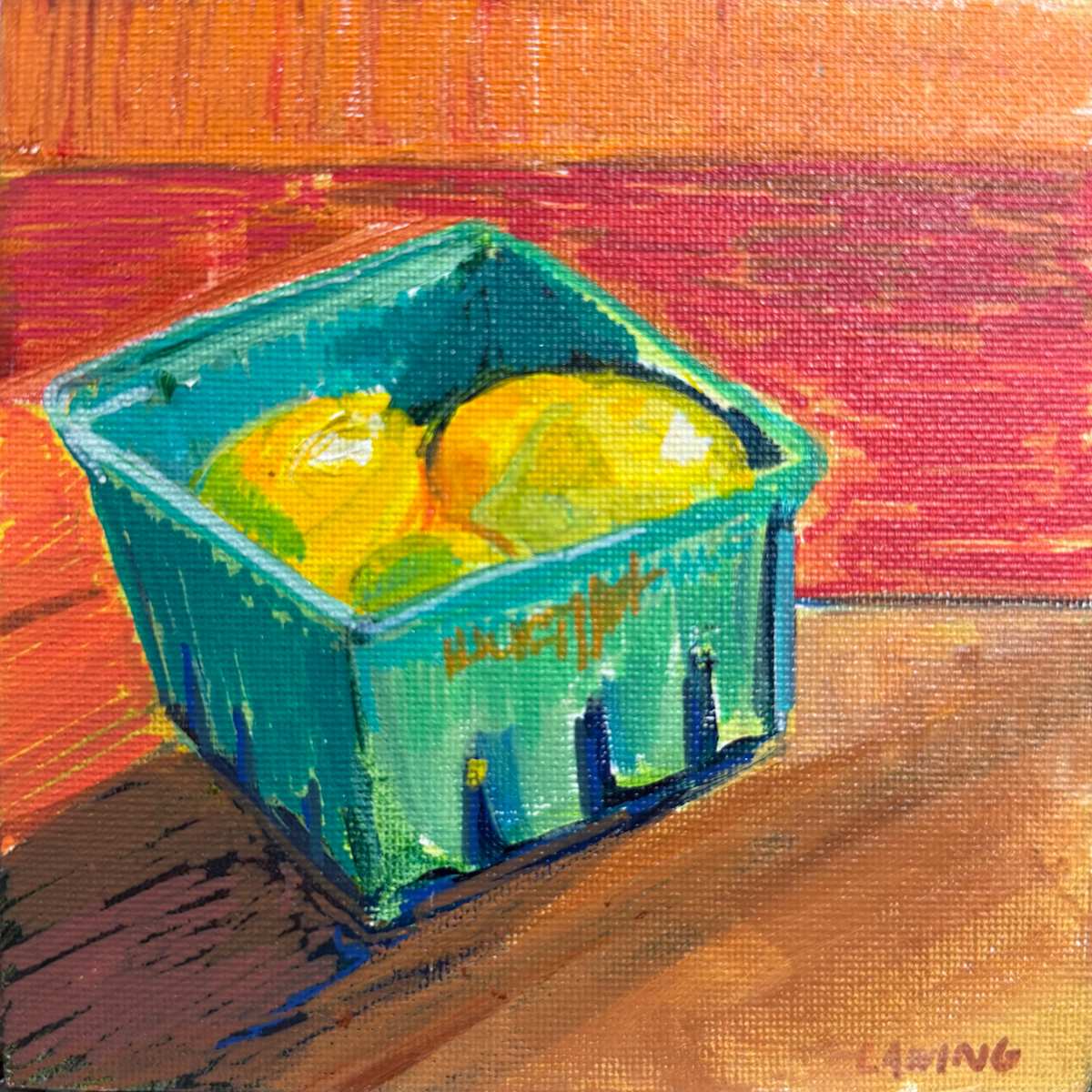 Lemons On Counter by Julia Chandler Lawing, Image 1.