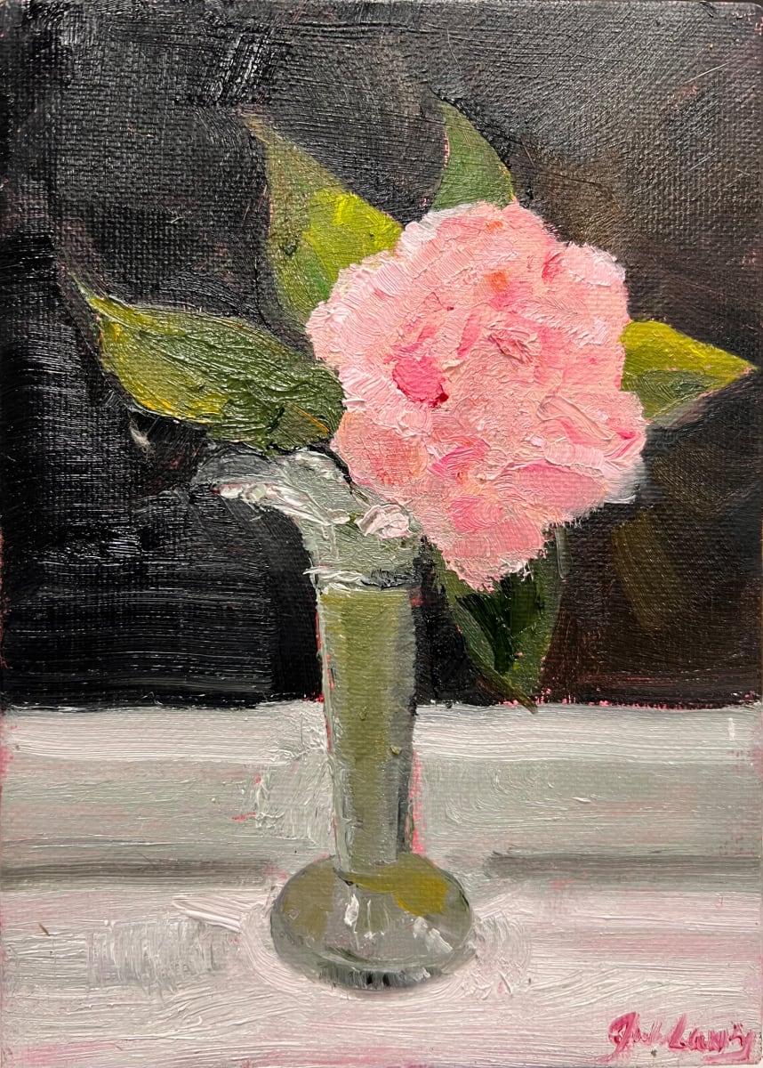 Bud Vase Camellia by Julia Chandler Lawing, Image 3.