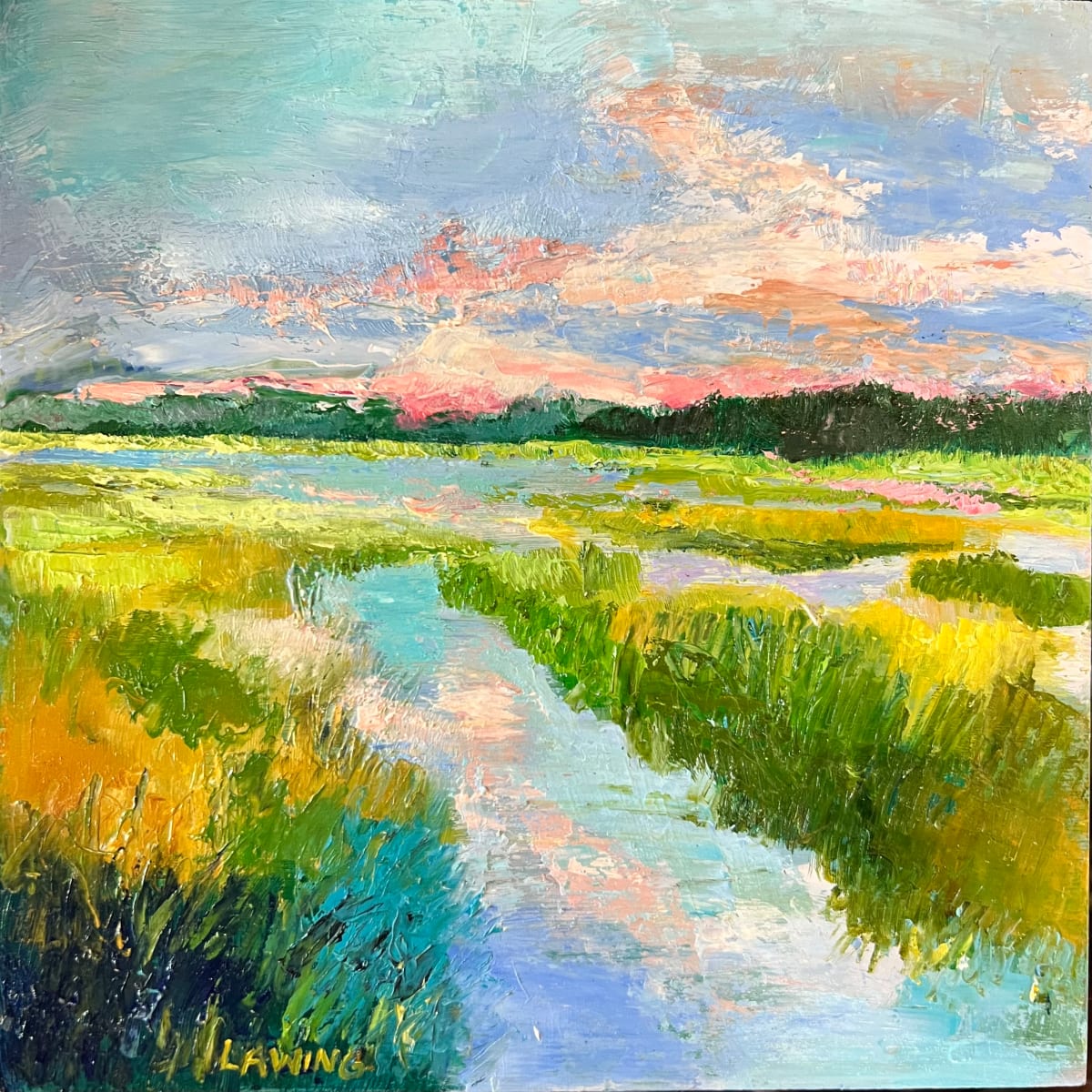 Midsummer Marsh by Julia Chandler Lawing 