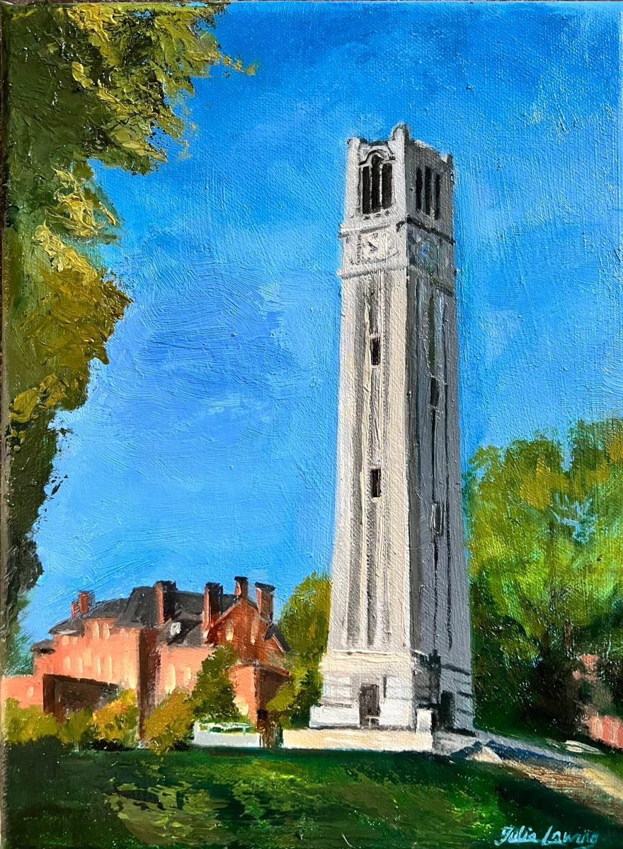 NCSU Belltower by Julia Chandler Lawing  Image: North Carolina State University Memorial Belltower, Raleigh, North Carolina. 