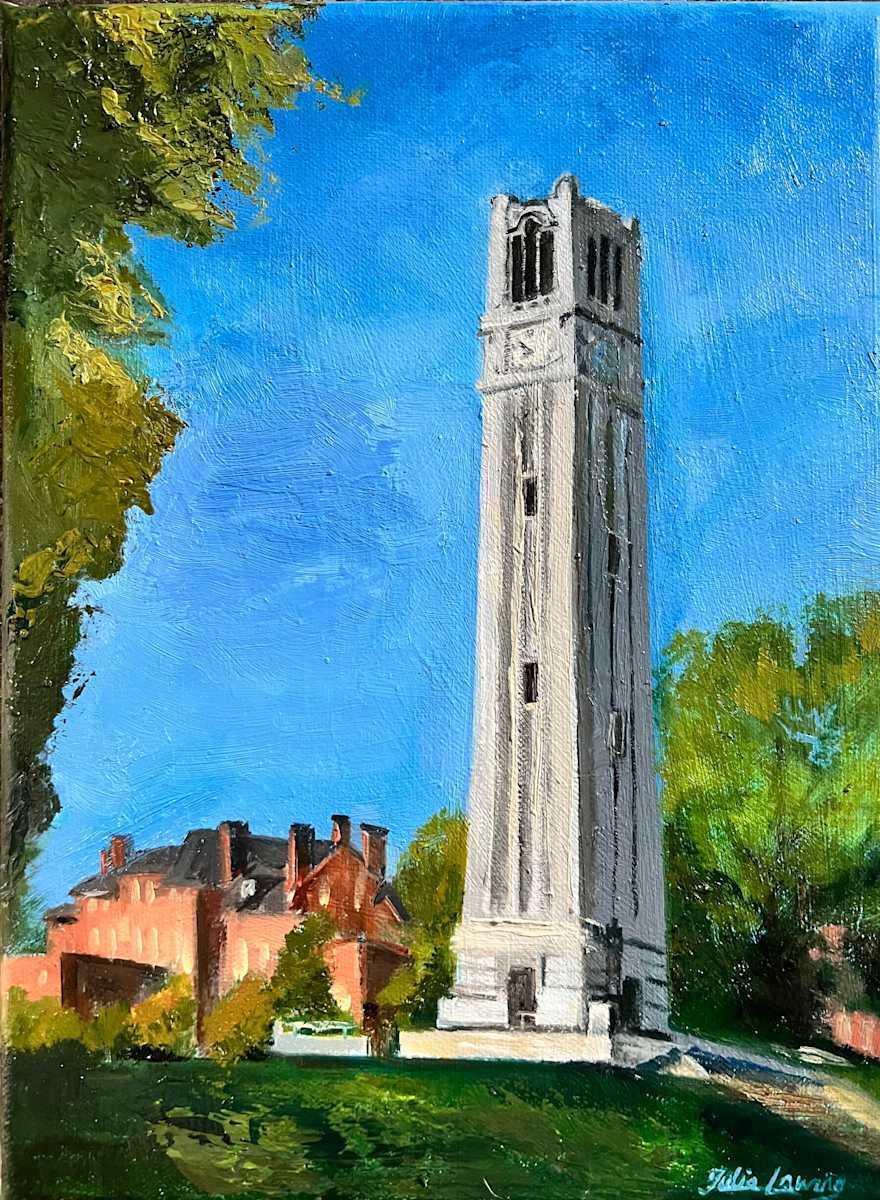 NCSU Belltower by Julia Chandler Lawing, Image 1.