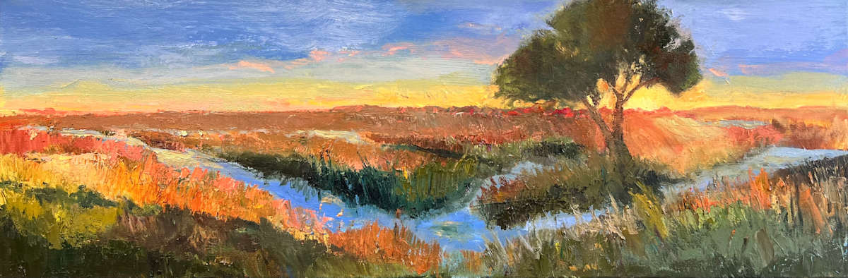 Marsh Panorama III by Julia Chandler Lawing, Image 2.