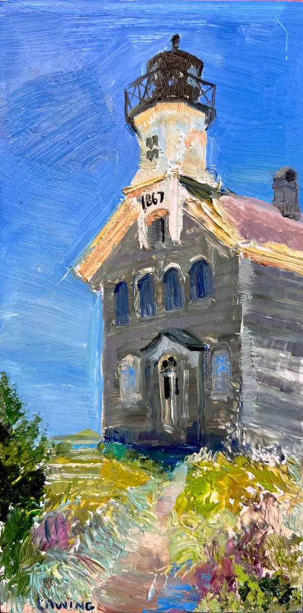 Block Island North Light by Julia Chandler Lawing, Image 1.