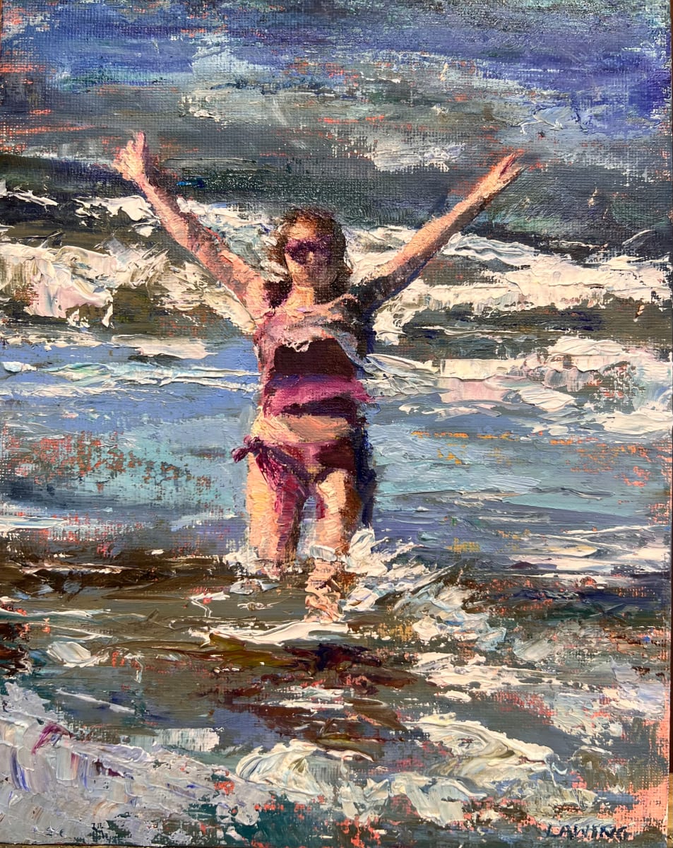 Purple Goggles by Julia Chandler Lawing, Image 2.