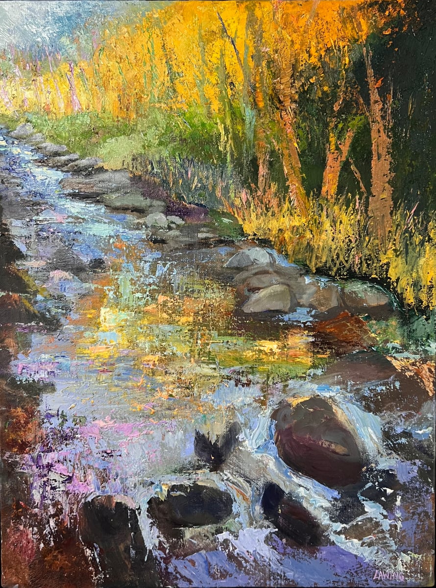 Like Stones Under Rushing Water by Julia Chandler Lawing  Image: “The years go by like stones under rushing water 
We only know, we only know when it's gone”