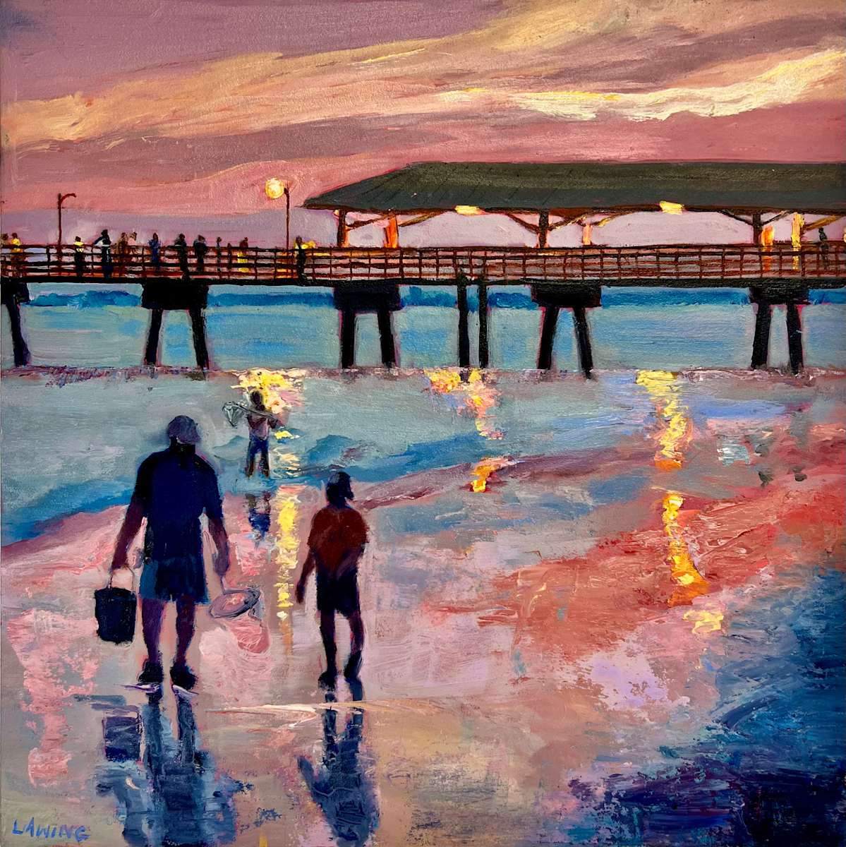 Fishin’ In The Dark by Julia Chandler Lawing, Image 1.